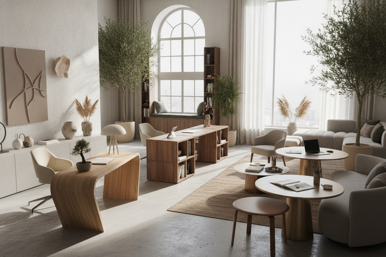 The Creative Unique Desks Guide: Sculptural Shapes, Spatial Fit, and Workspace Zoning