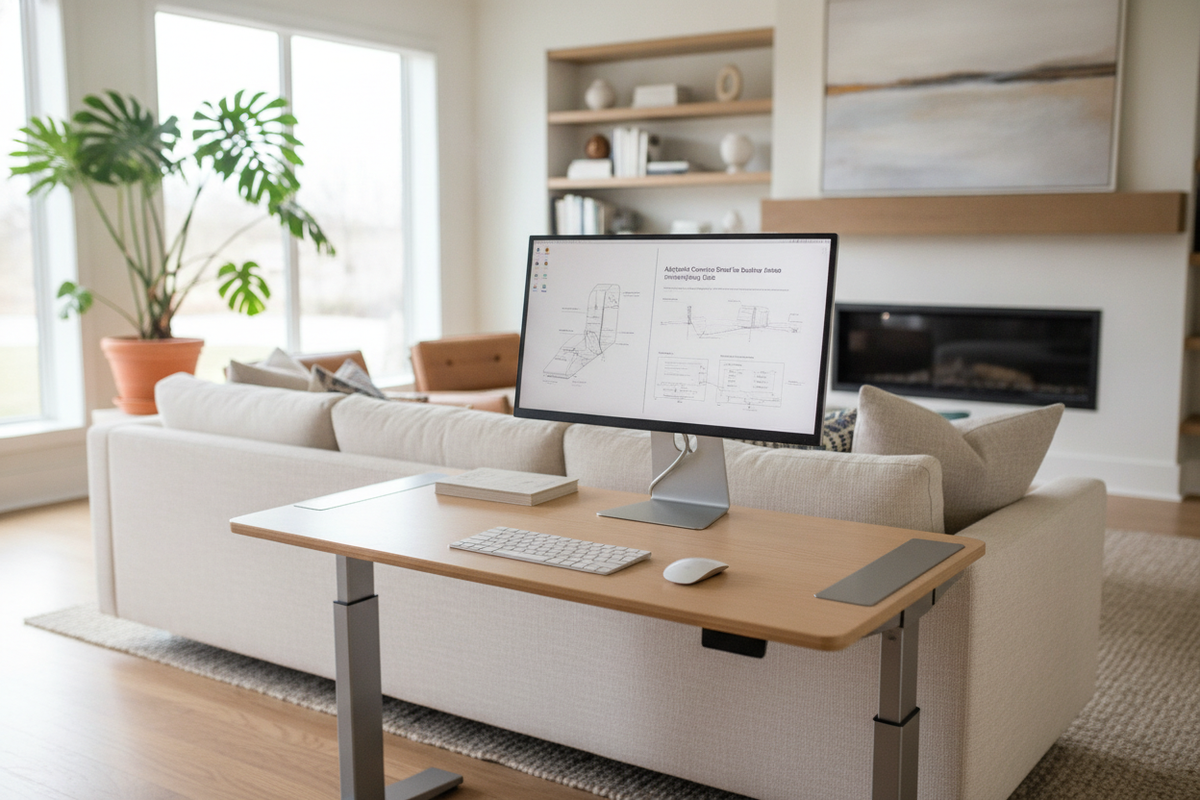 The Adjustable Computer Stand for Desktop Planning Guide: Elevation Mechanics, Surface Zoning, and Storage Integration
