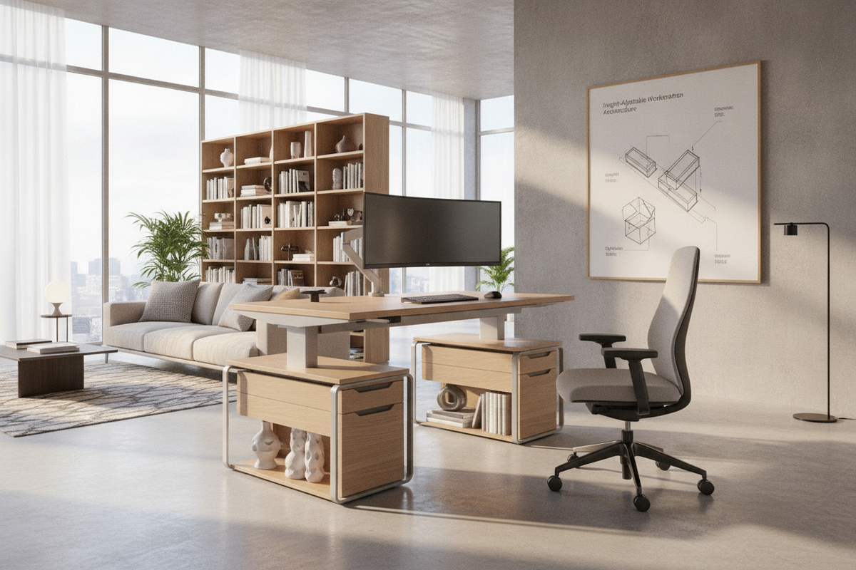 The Bratchell Desk Planning Guide: Height-Adjustable Workstation Architecture, Ergonomic Sizing, and Storage Integration