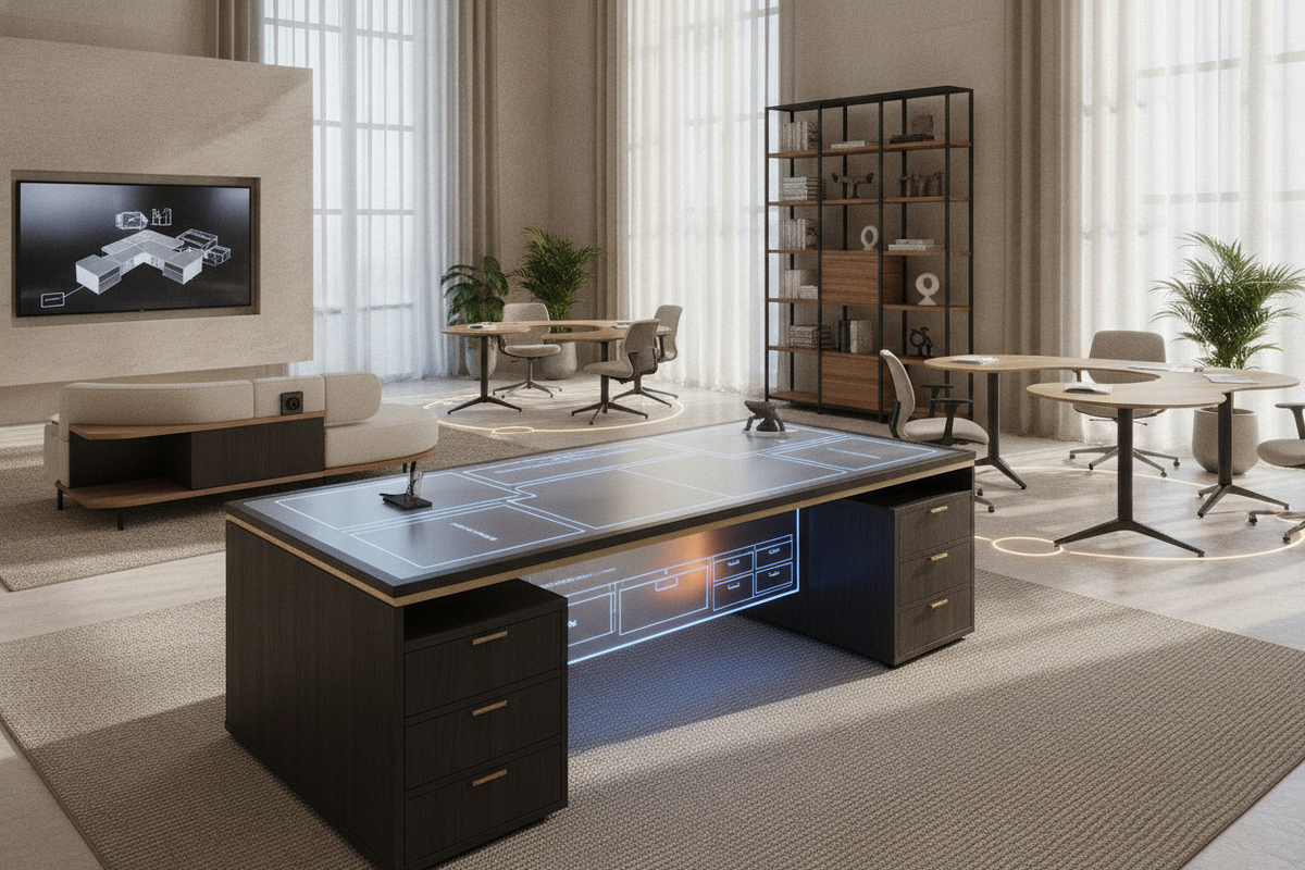 The Strategic Retail Office Desk Blueprint: Spatial Sizing Tiers, Frame Geometry, Storage Architecture, and Room Synergy