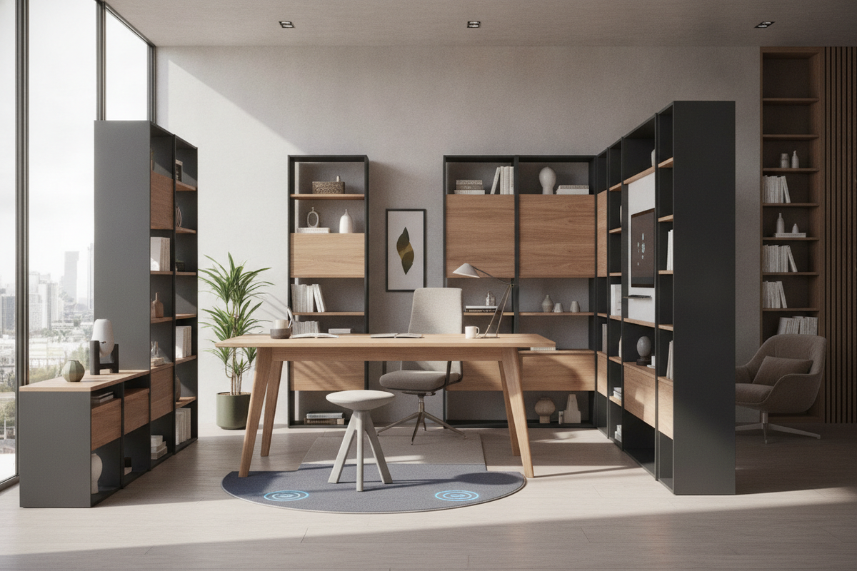 Standing Desk Ergonomic Blueprint: Dynamic Height Alignment, Kinetic Work Zones, Spatial Footprints, and Storage Integration