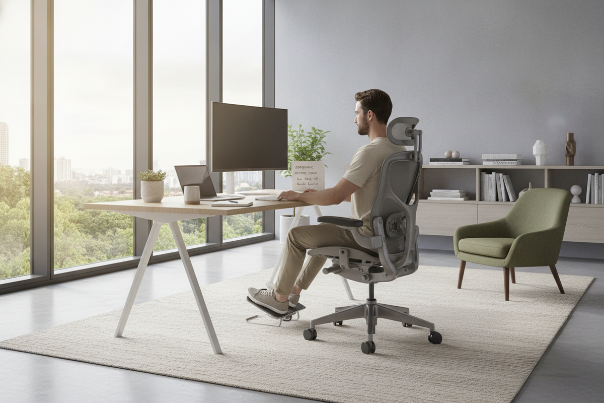 How to Sit at a Desk with Lower Back Pain: Ergonomic Chair Adjustments, Posture Alignment, and Workstation Setup