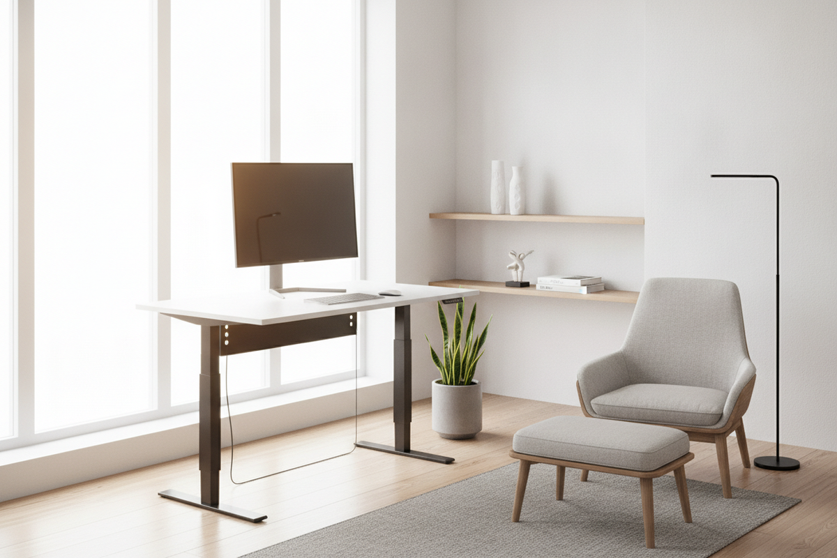Minimalist Standing Desk Guide: Clean Silhouettes, Cable Concealment, and Intentional Workspaces
