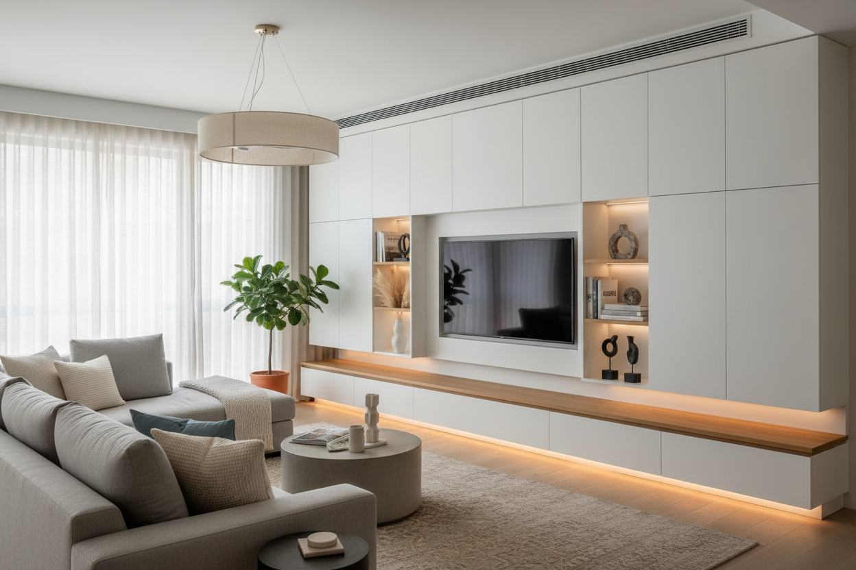 Hidden in Plain Sight: Styling Your Living Room With the Right Storage Cabinets