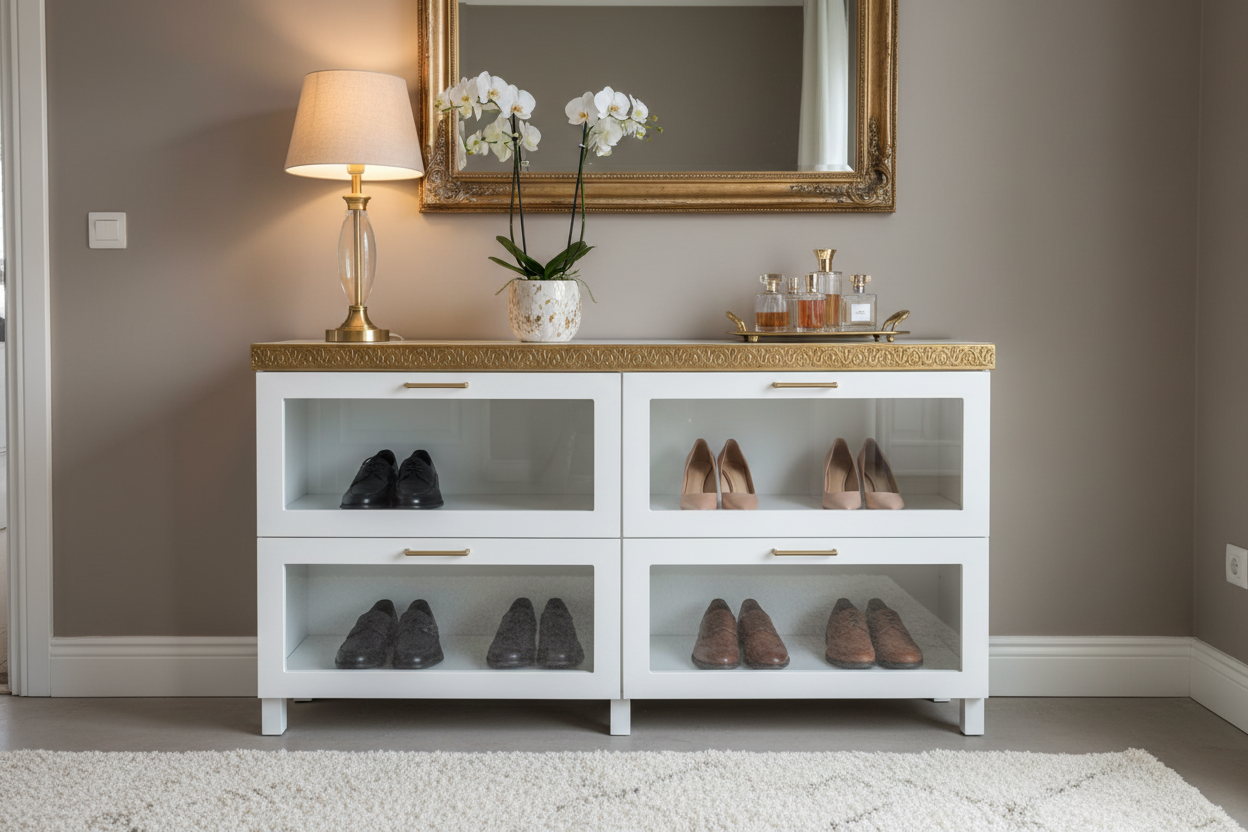 How to Style a Cabinet for Shoes IKEA for a Luxury Look