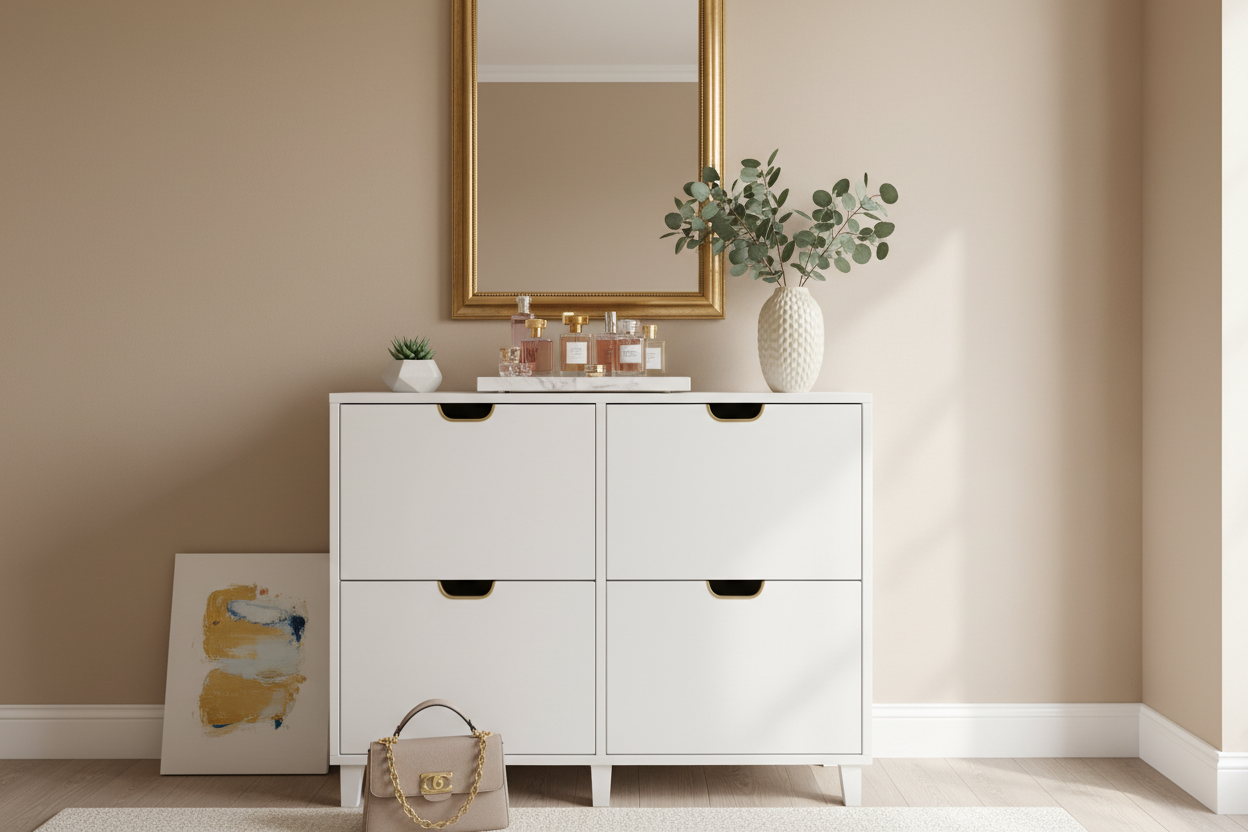 How to Style IKEA Entryway Shoe Storage for a Luxury Look