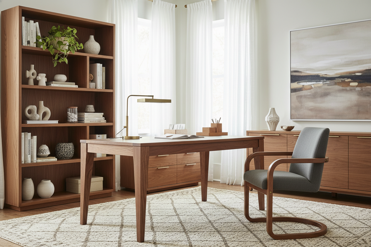 Wooden Furniture for Office: A Designer’s Guide to Timeless Style