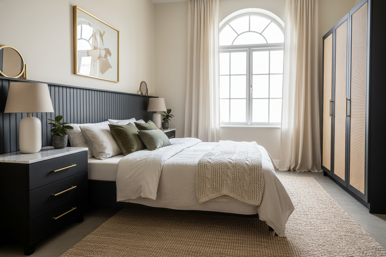 Making Your IKEA Bedroom Set Queen Look Custom-Made