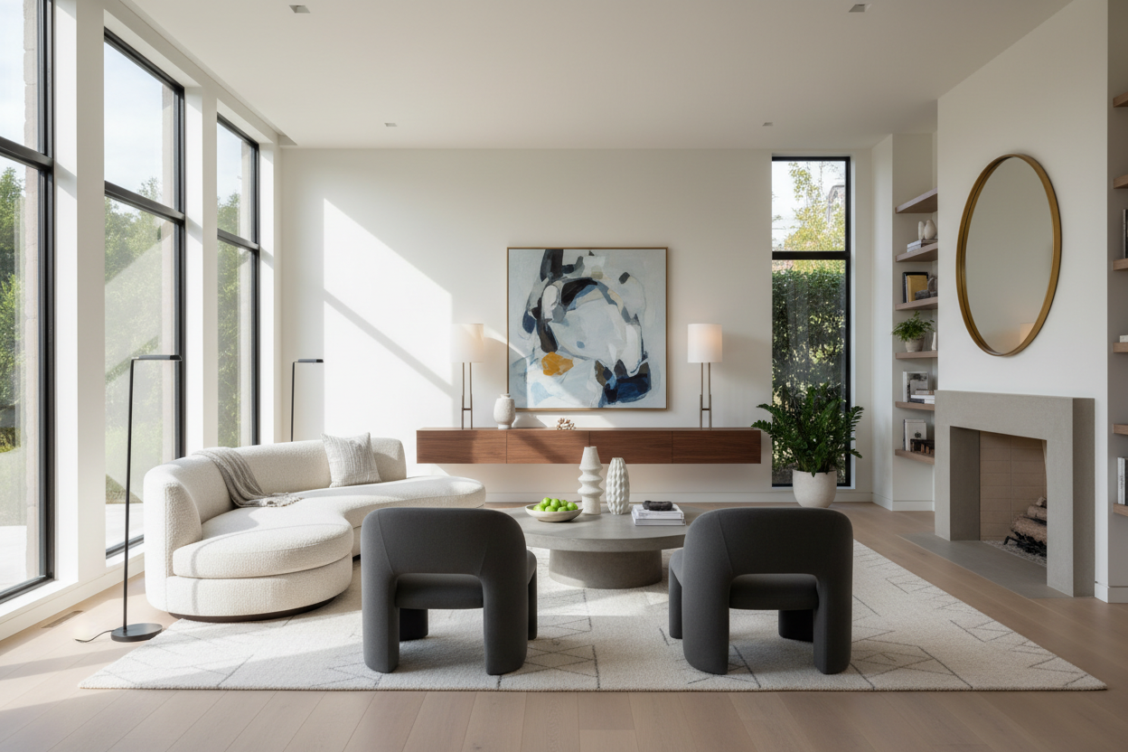 Curating Modern Living Room Furniture for a Timeless Aesthetic