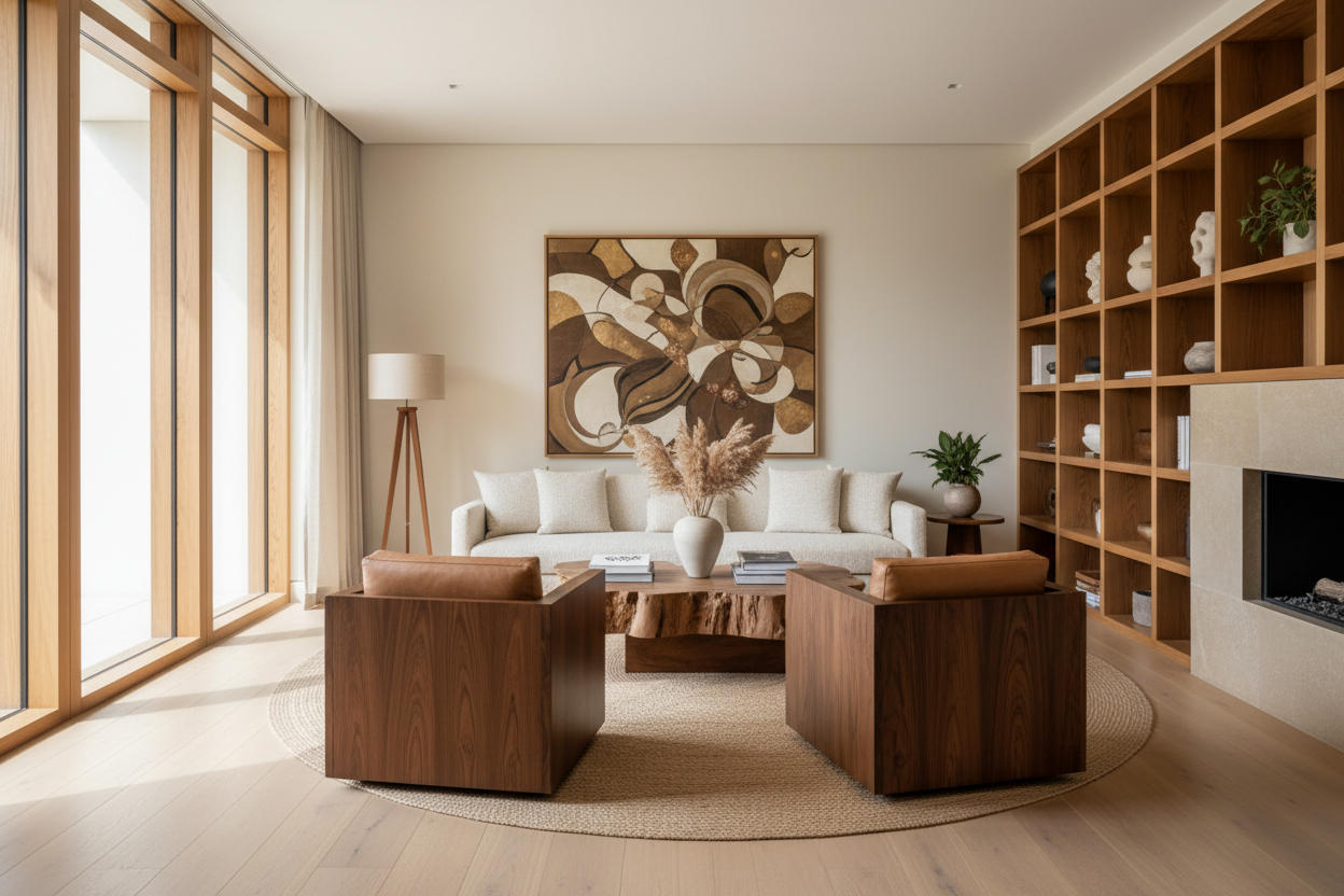 How to Style Furniture Design Living Room Wooden for Luxury