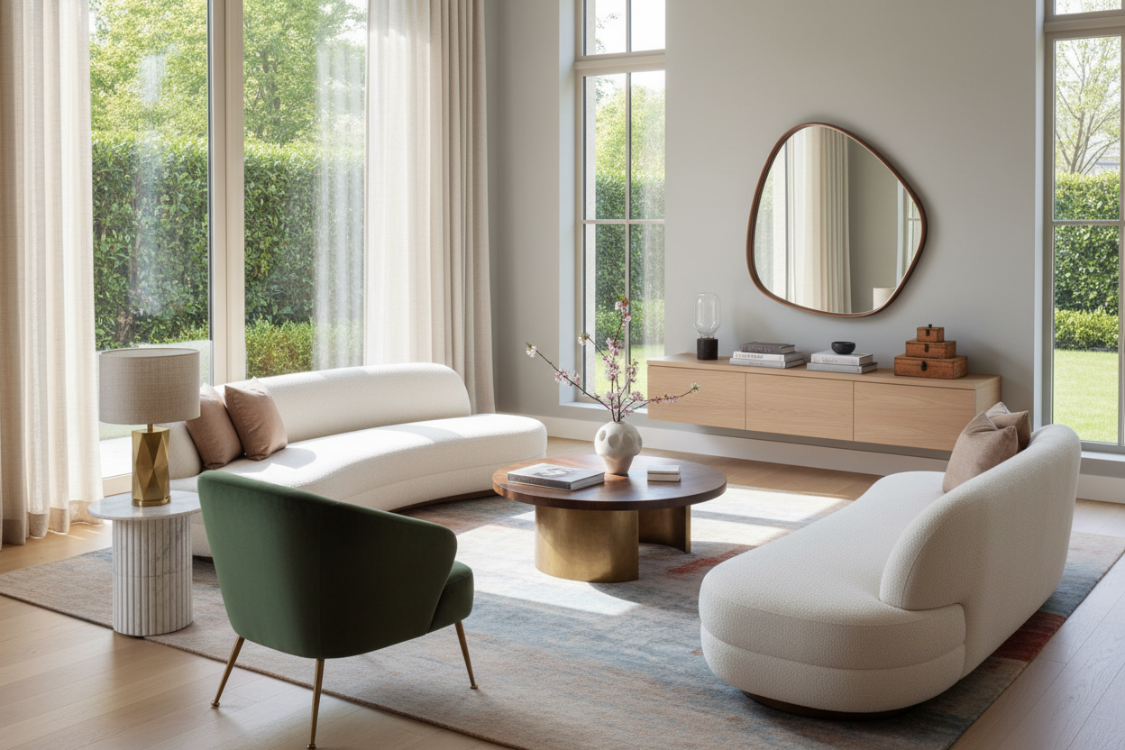 Curating Accent Furniture for Living Room Impact and Flow