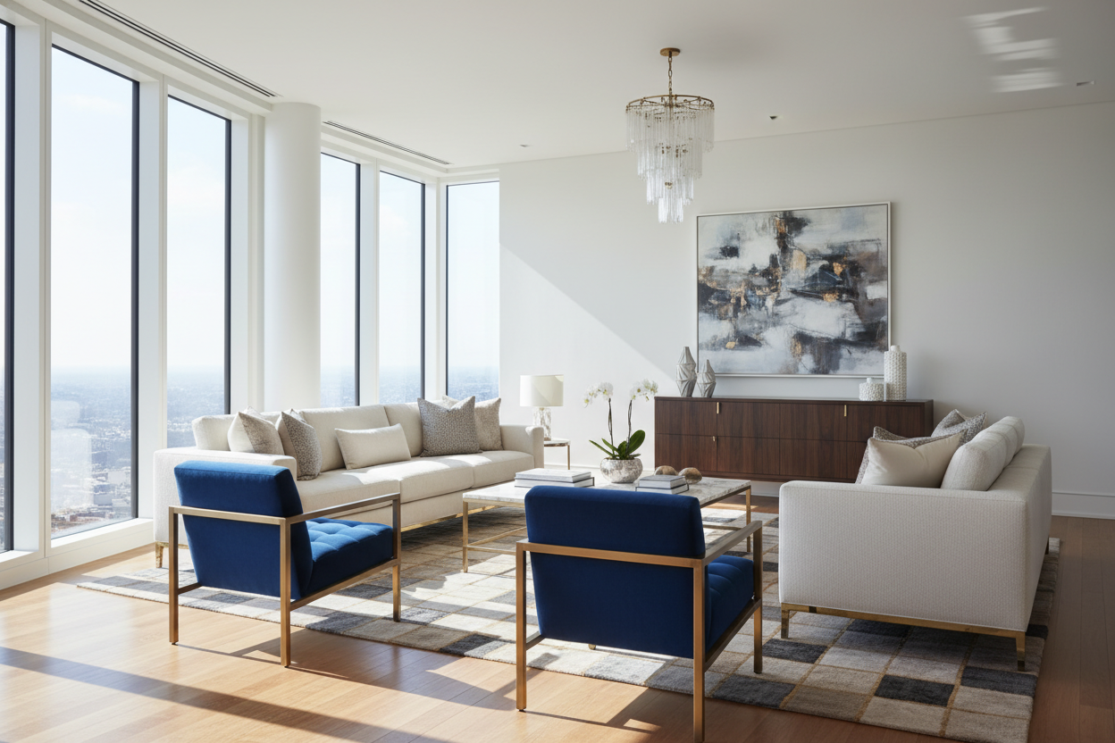 How to Curate Elegant Living Room Furniture Sets for a Luxury Look