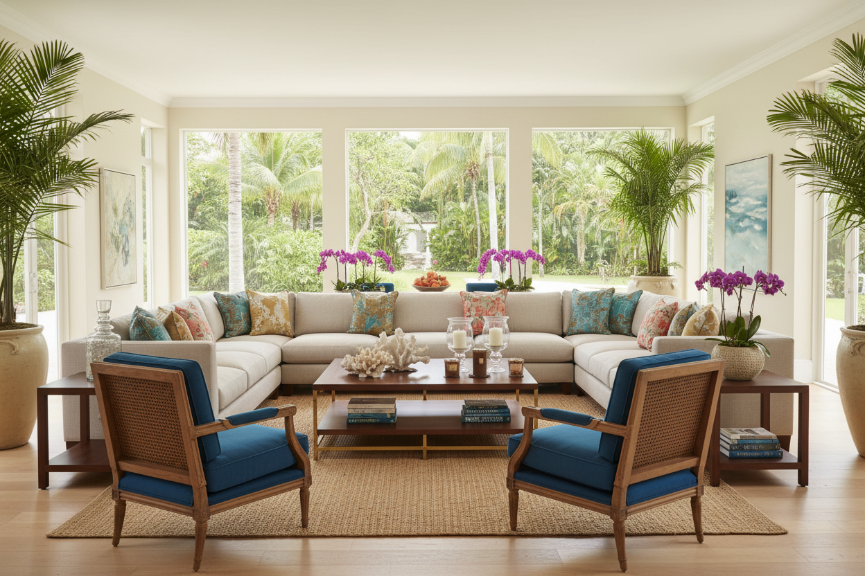 How to Style Living Room Furniture at Courts Jamaica for Luxury