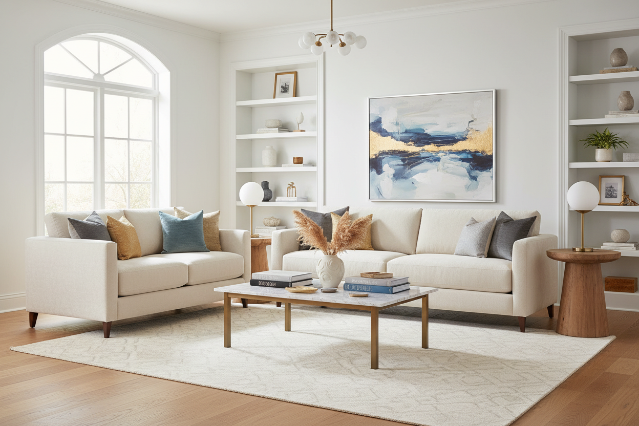 Styling Your Loveseat and Couch Set for Timeless Luxury
