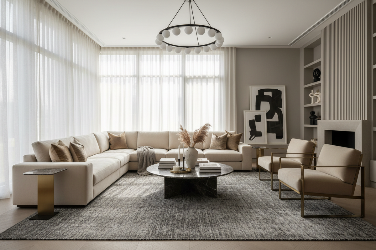 How to Style a Sofas Set for a Luxury Look