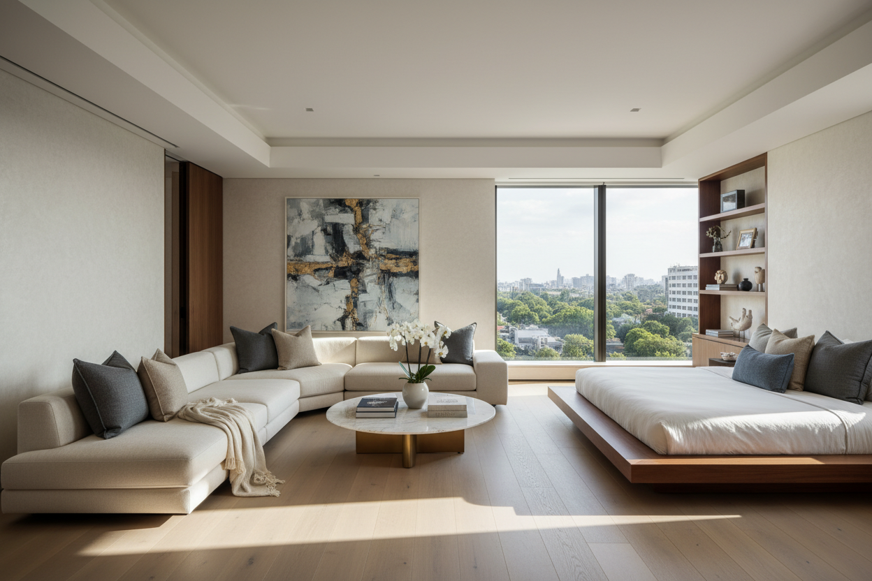 Elevate Your Master Suite With a Bedroom Sectional Sofa