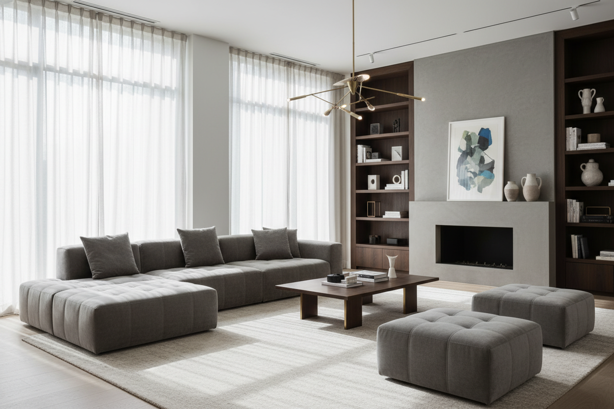 How to Style a Cube Sofa for a Modern Luxury Look