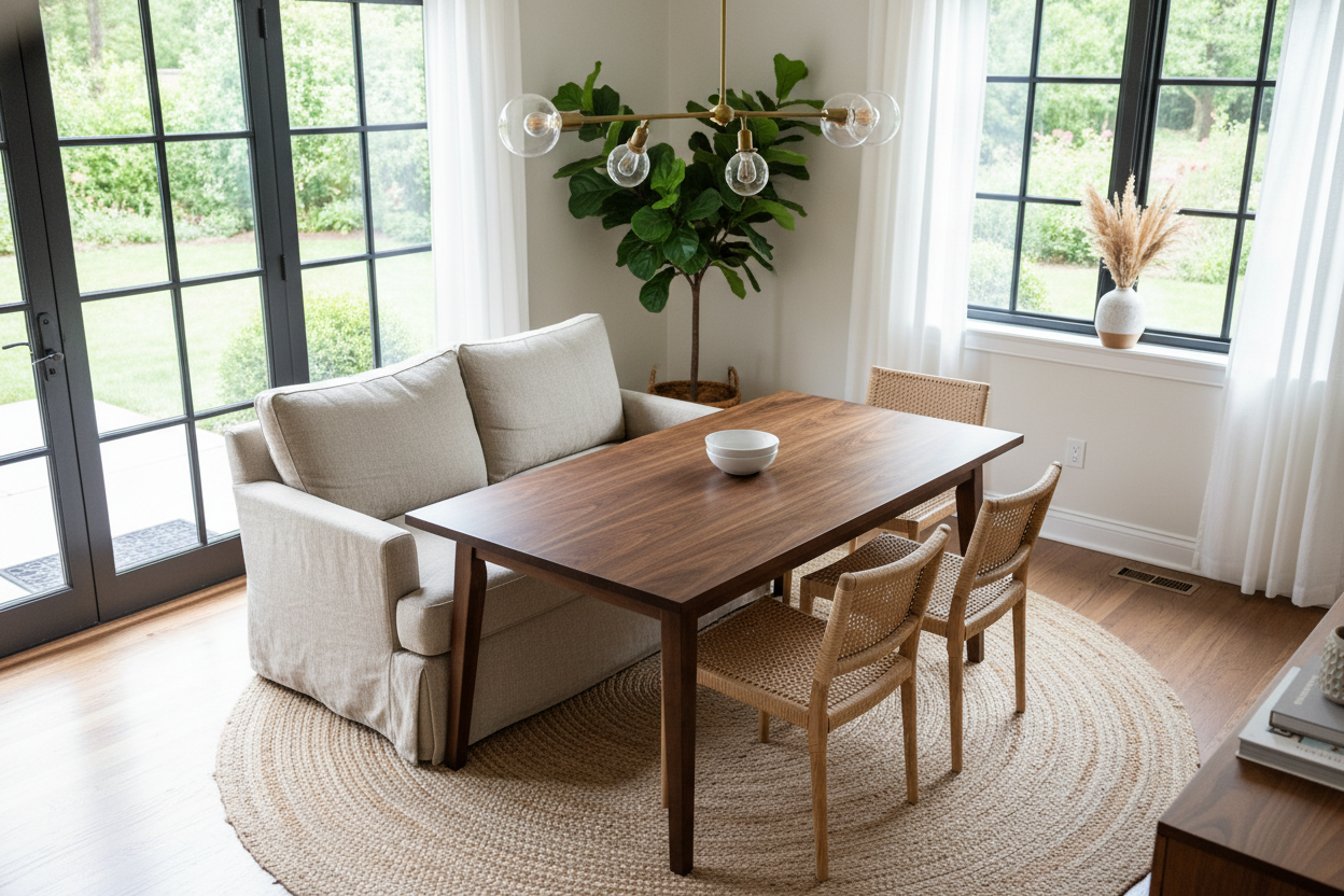 The Dining Loveseat Layout Mistake You’re Likely Making