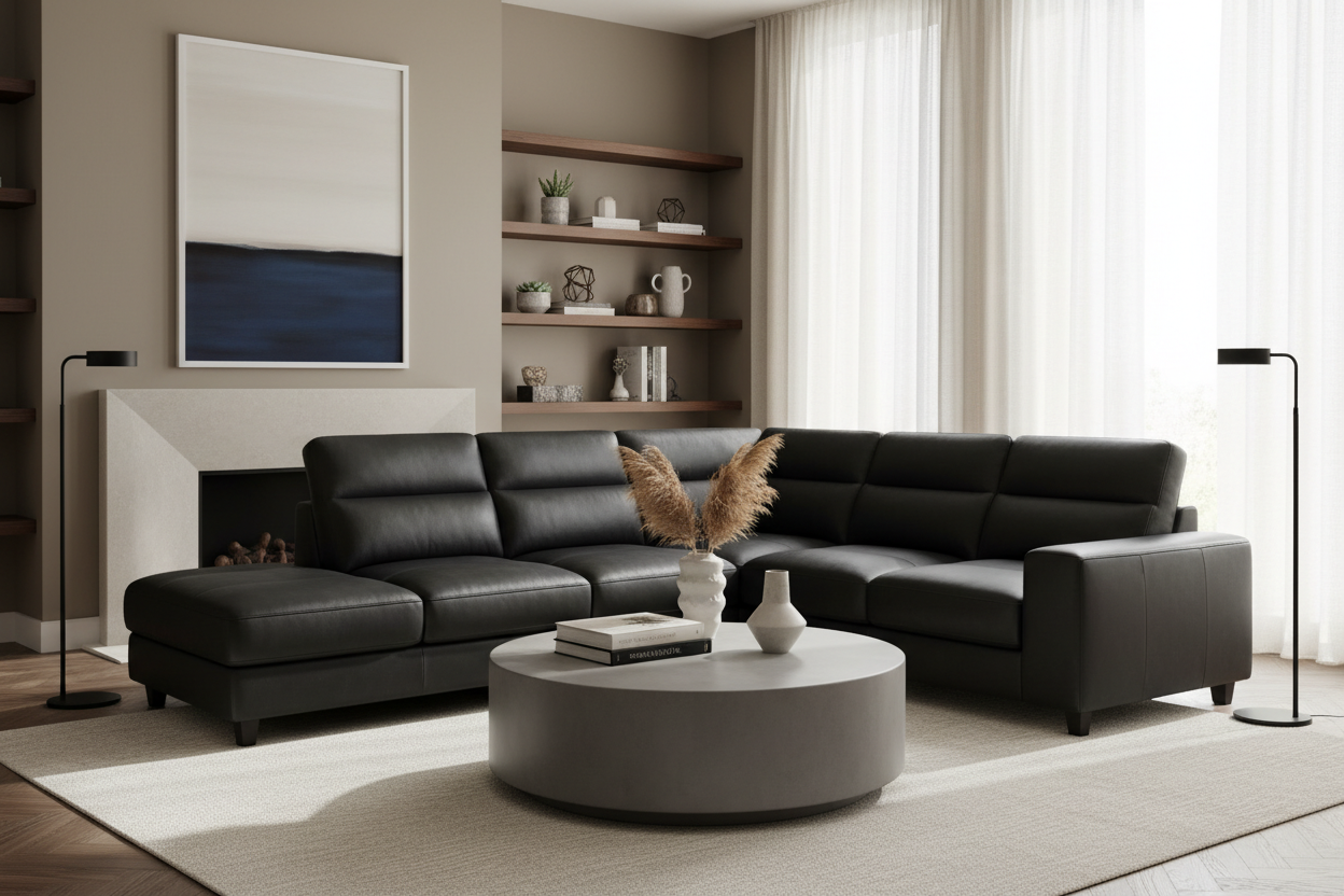 Why the Des Moines 2-Piece Sectional Defines Modern Luxe