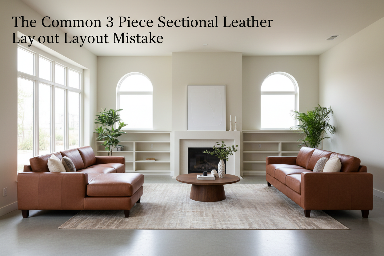 The Common 3 Piece Sectional Leather Layout Mistake