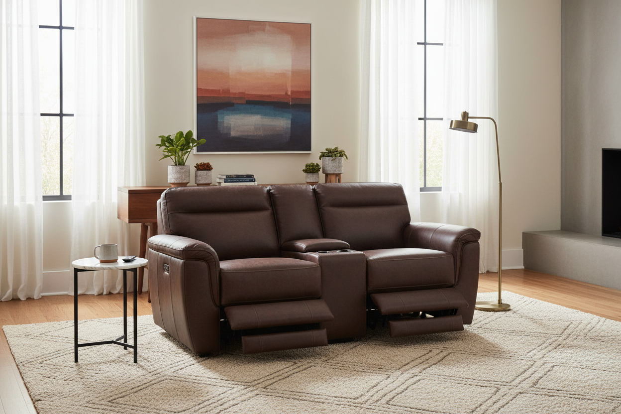 Mastering the Brown Leather Recliner Loveseat: A Designer's Guide