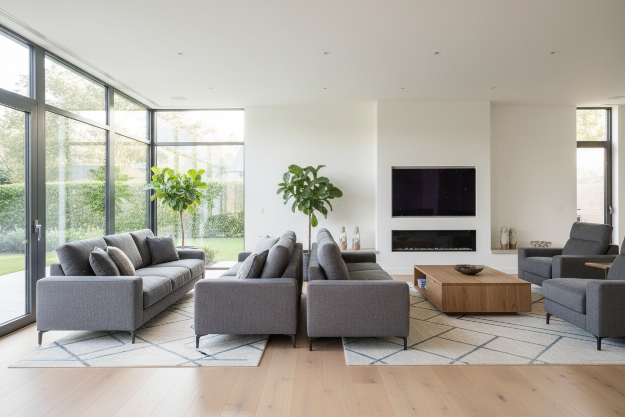 The Common Loveseat and Matching Recliner Layout Mistake