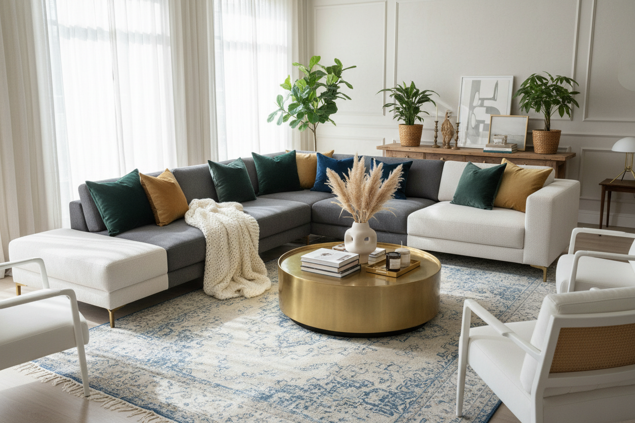 How to Style IKEA Couches Cheap for a Luxury Look