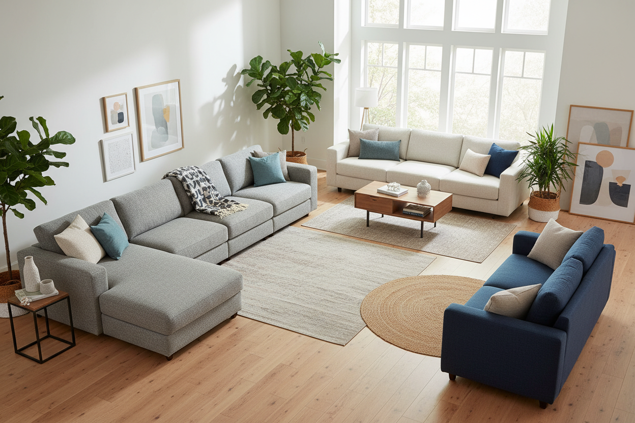 Finding Quality Sectional Couches Under $900: A Designer’s Guide