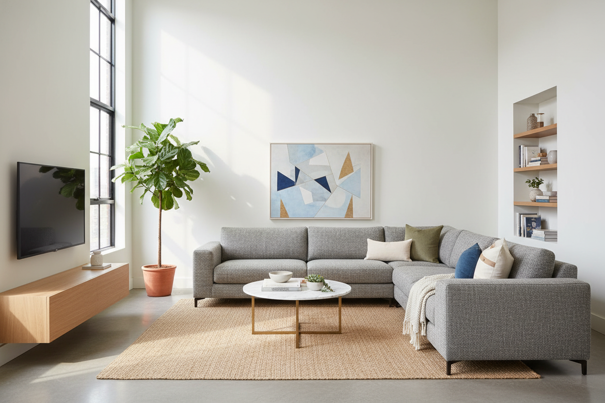 The Designer’s Guide to an L Shaped Couch Under $1500