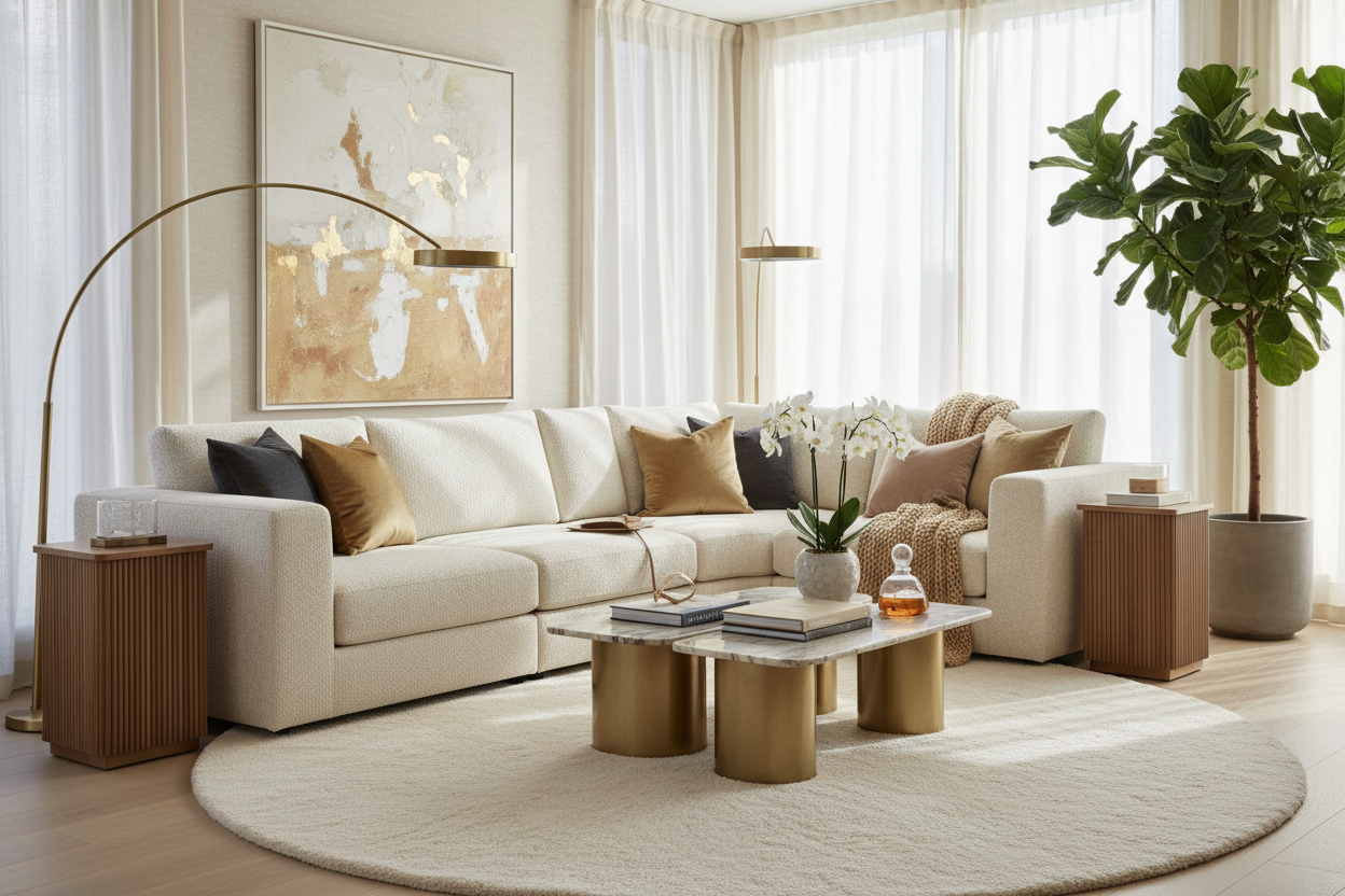 How to Style a Cream Couch Ikea for a Luxury Look