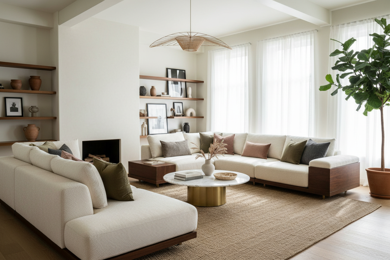 Create a Luxury Pit Sectional with IKEA Modules