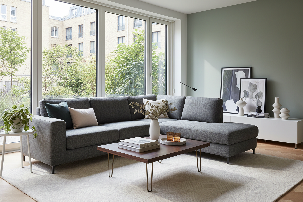 Elevate Your Space: Styling an IKEA Sofa with Table Like a Pro