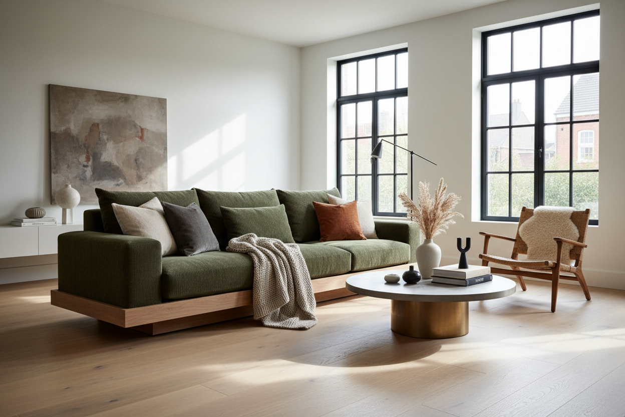 Achieving the Luxury Look: The IKEA Corduroy Couch Strategy