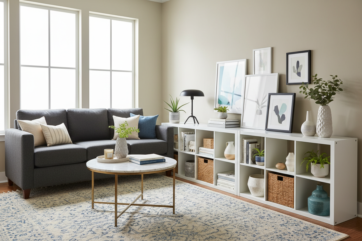 Elevate Your Living Room: The IKEA Behind Sofa Shelf Hack