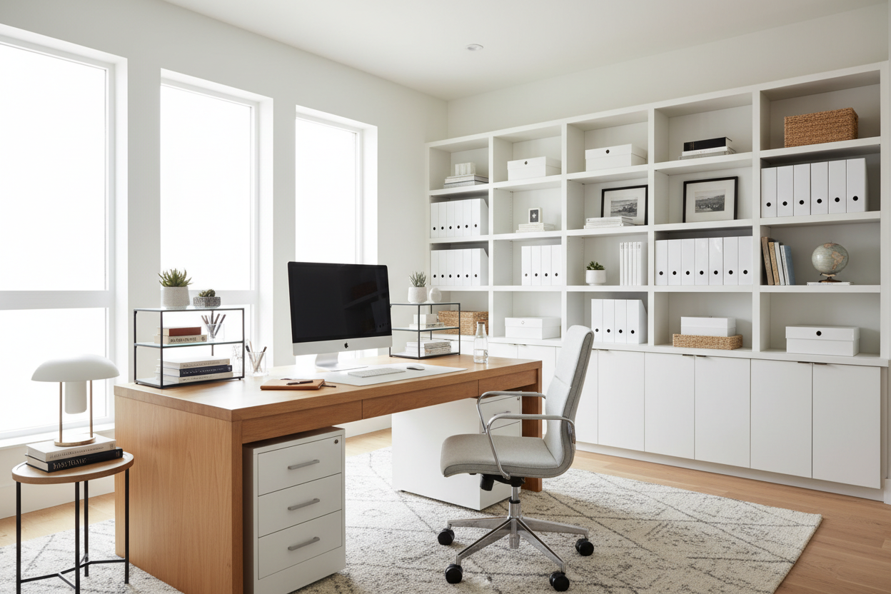 Master Home Office Organization: A Designer’s Guide to Flow