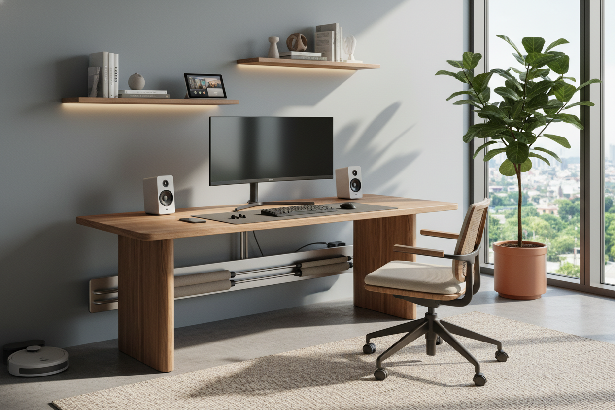 Integrating Home Office Tech Without Sacrificing Style