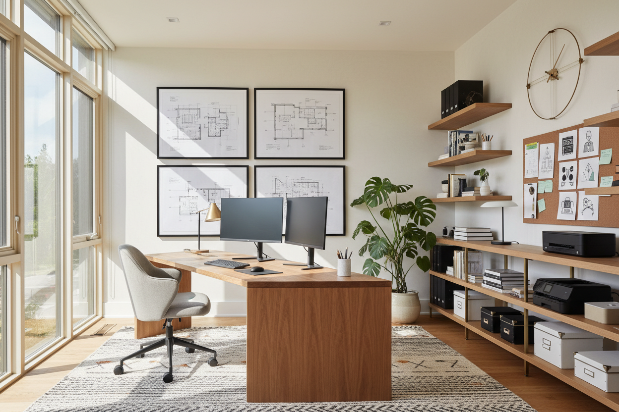 The Ultimate Home Office Checklist for a Designer-Level Workspace