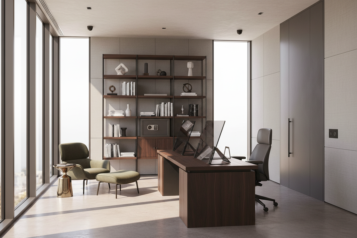 Designing a Secure Home Office That Blends Safety With Style