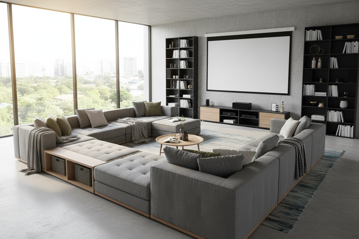 How to Design the Ultimate Movie Pit Couch IKEA Setup