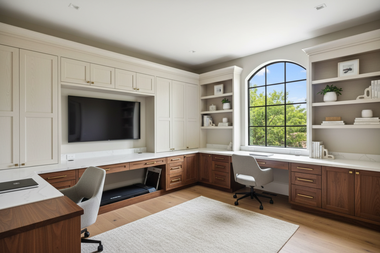 Why Custom Home Office Design Is The Ultimate Productivity Hack