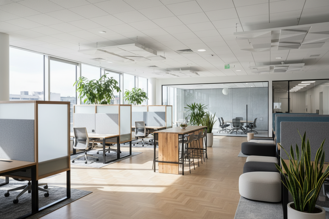 Mastering Open Office Layouts: Balance Flow & Privacy