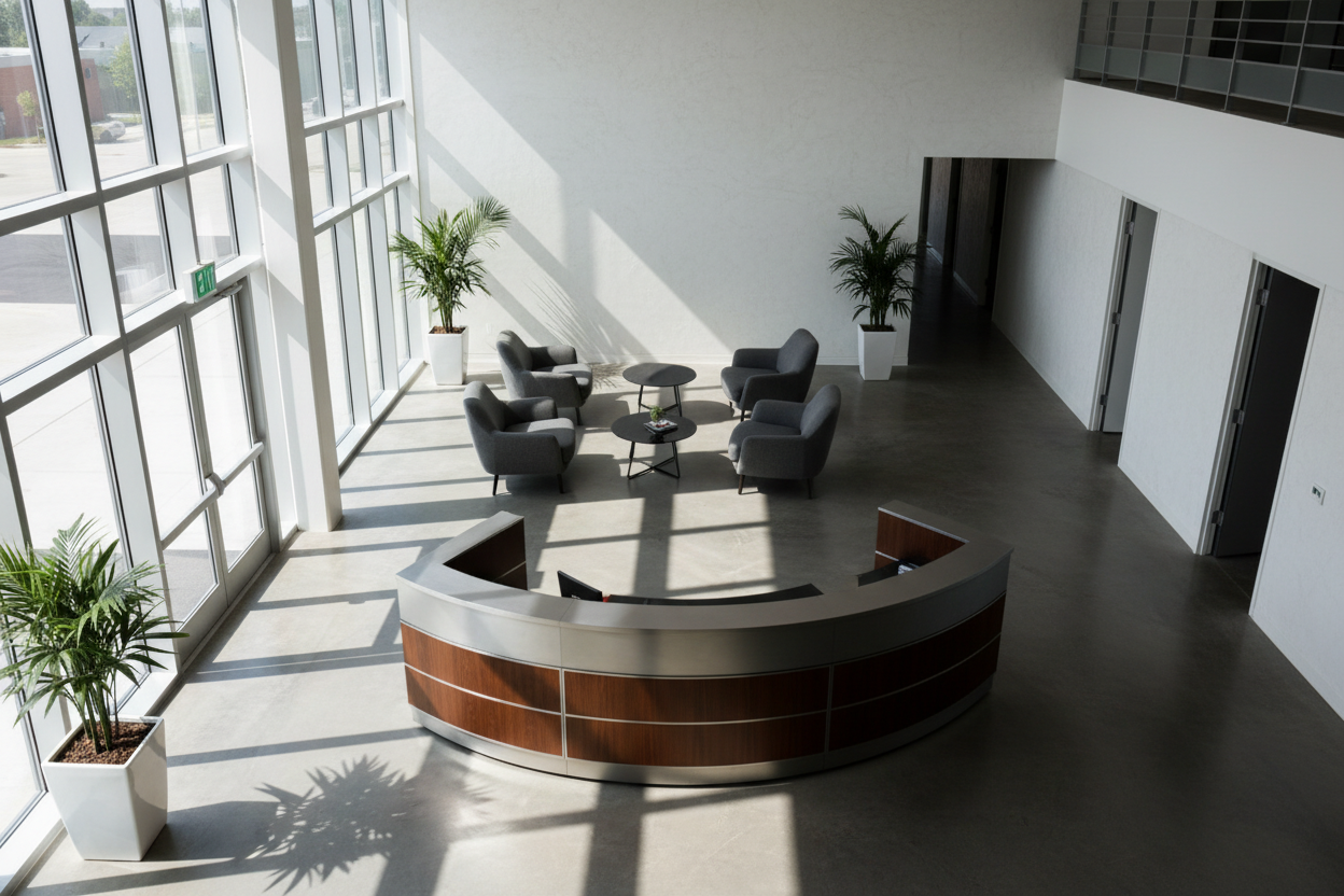 The Layout Mistake Ruining Your Office Foyer First Impression