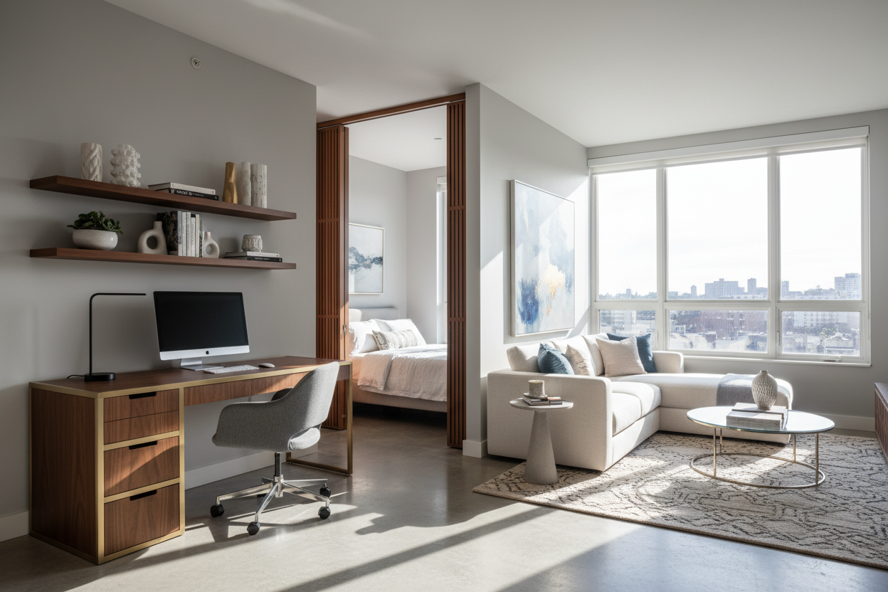 Designing a Seamless Office Space Apartment Layout