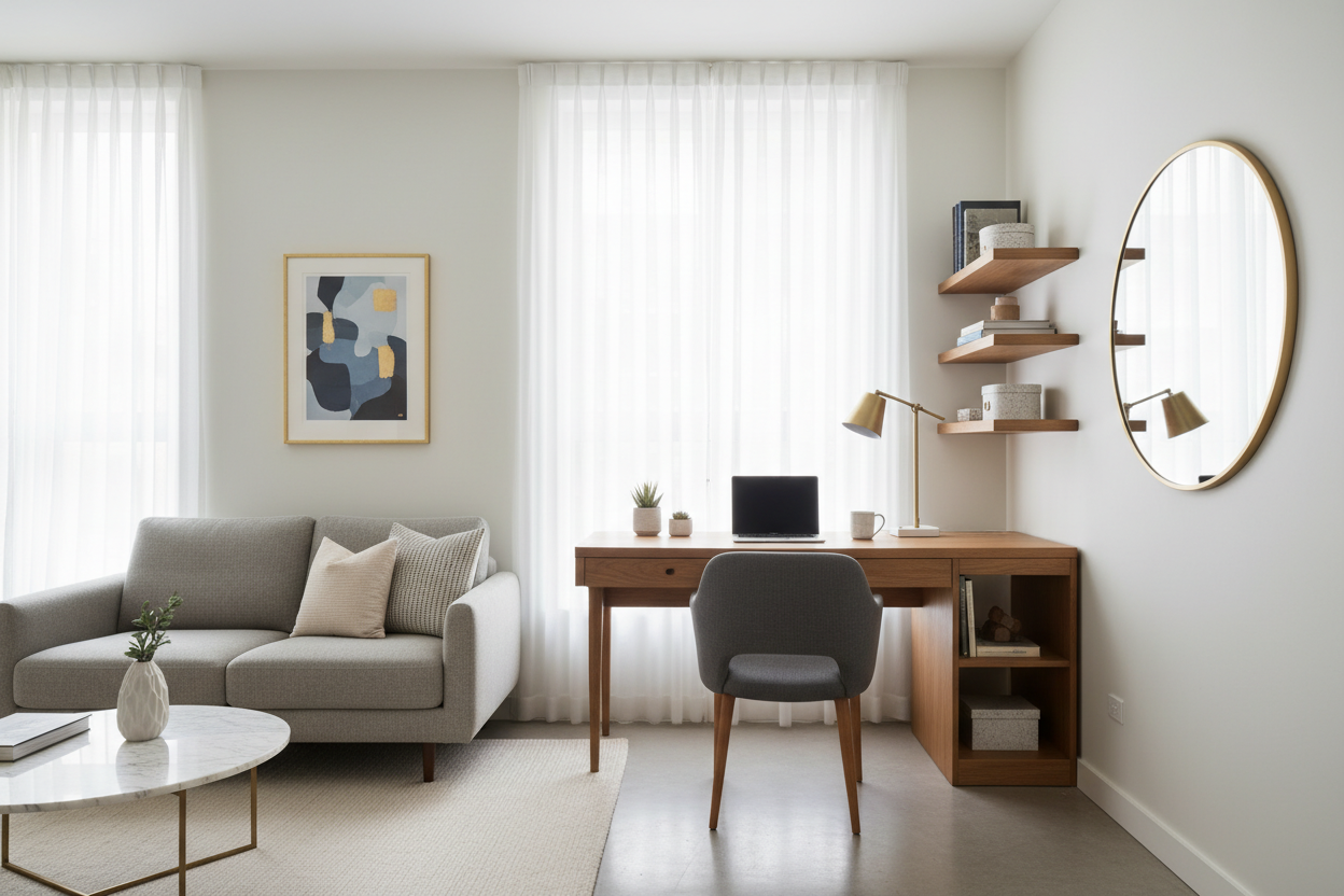 Designing the Perfect Office in Apartment for Small Spaces