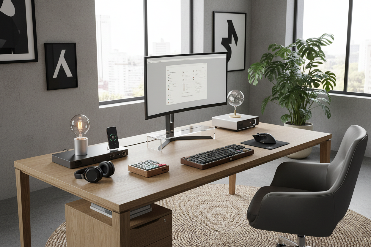 Elevate Your Desk Aesthetic With The Coolest Office Gadgets