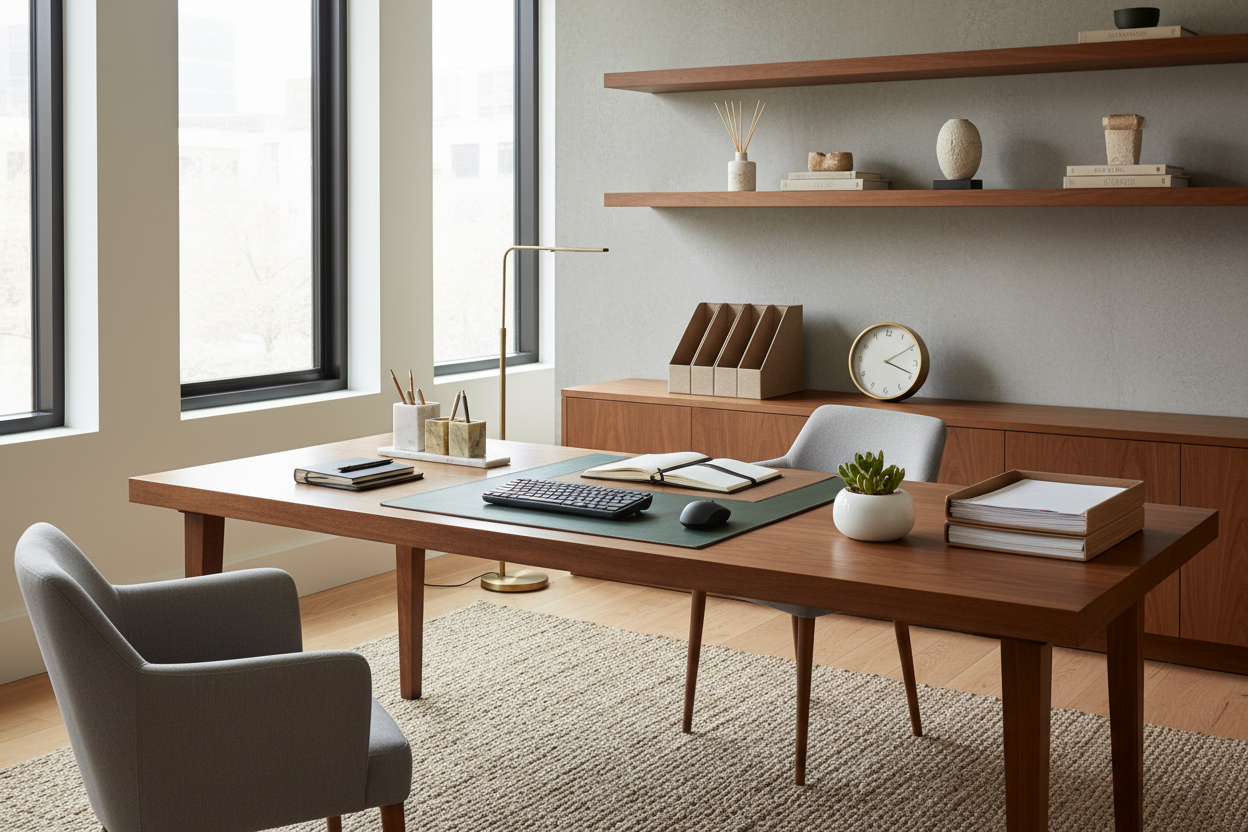 Curating Home and Office Supplies for a Sophisticated Workspace