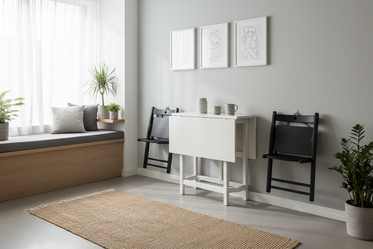 Maximizing Small Layouts: The Fold Away Dining Table IKEA Guide