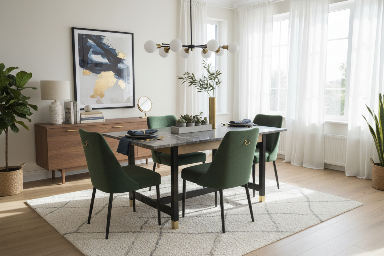 How to Style an IKEA Small Dining Table for a High-End Look