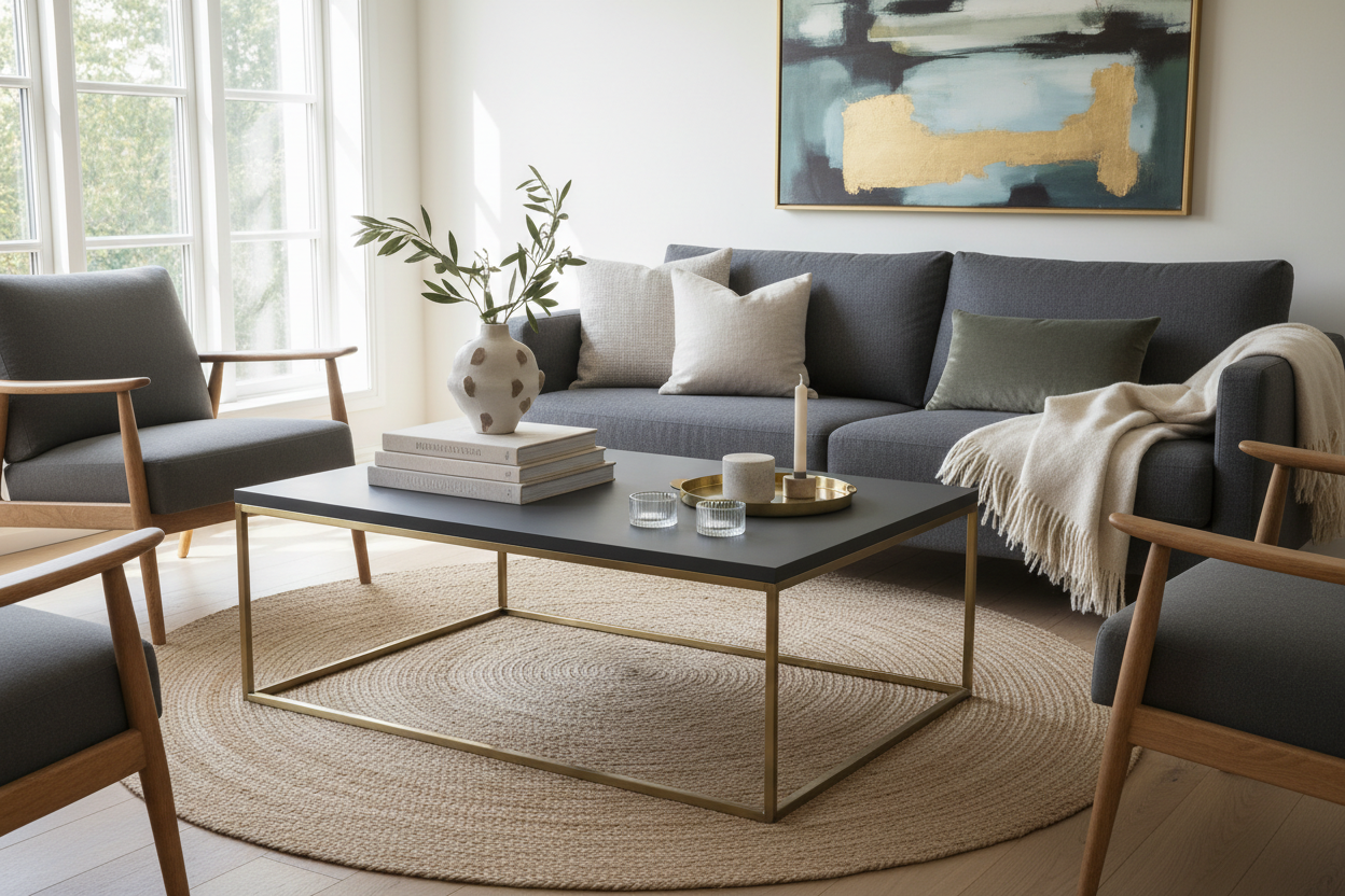 How to Style Coffee Tables at Ikea for a High-End Look