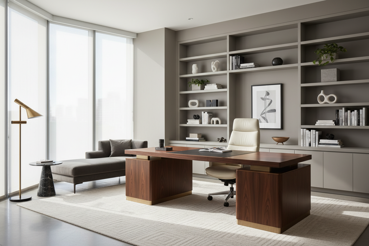 How to Curate Chic Home Office Furniture for a Luxury Look